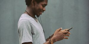 AI-powered Mobile Phones Bridge Digital Divide for the Blind