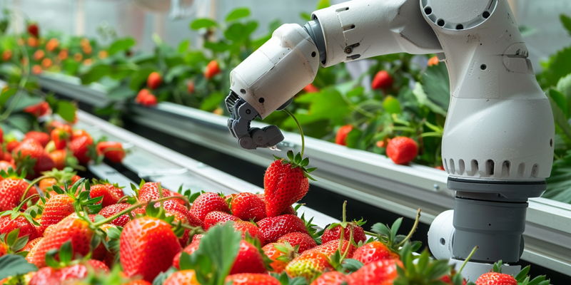 How Are Robots Transforming Strawberry and Tomato Harvests?