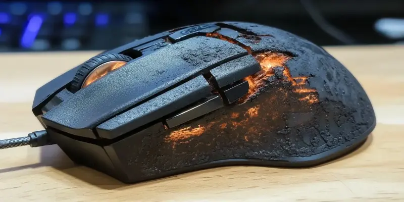 Why Did a Gigabyte Mouse Suddenly Catch Fire and Endanger an Apartment?