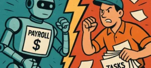 AI’s Payroll Revolution Clashes with Rising Manual Tasks