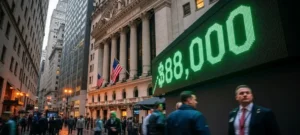 Wall Street Rally Lifts Bitcoin Past $88,000