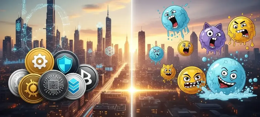 Crypto Market Favors Utility Over Meme Coin Hype