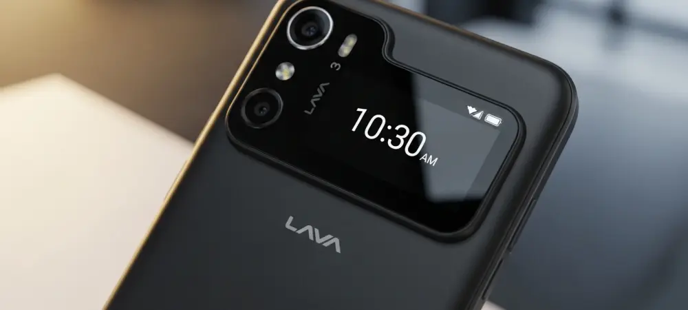 Lava Reveals Blaze Duo 3 With a Rear Display