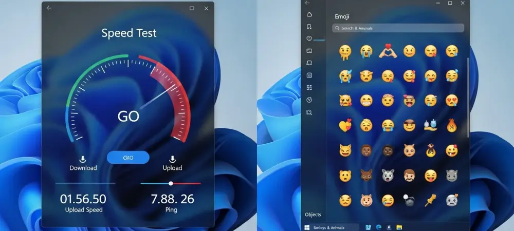 Windows 11 Preview Gets Speed Test and New Emoji