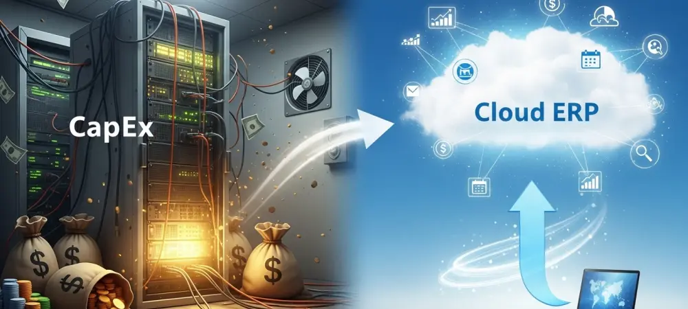 Why Should Your Business Switch From CapEx to Cloud ERP?