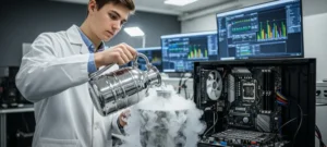 Polish High Schoolers Use Liquid Nitrogen to Overclock PCs
