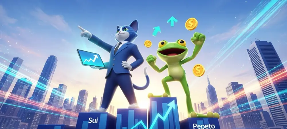 Sui and Pepeto Lead as New Market Trends Drive Growth