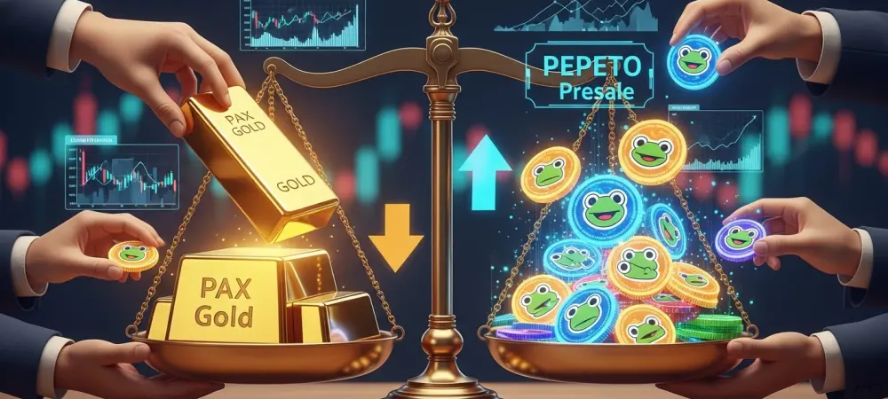 Investors Shift From PAX Gold to High-Utility PEPETO Presale