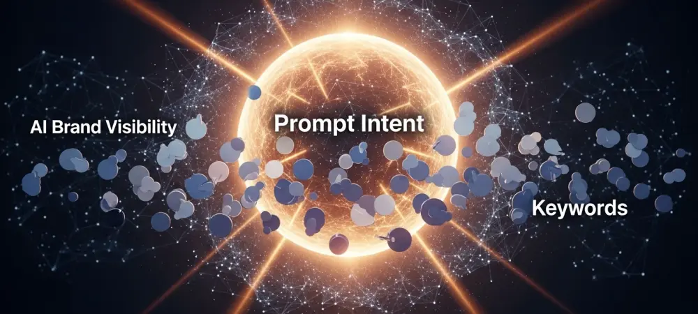 Prompt Intent Outweighs Keywords for AI Brand Visibility