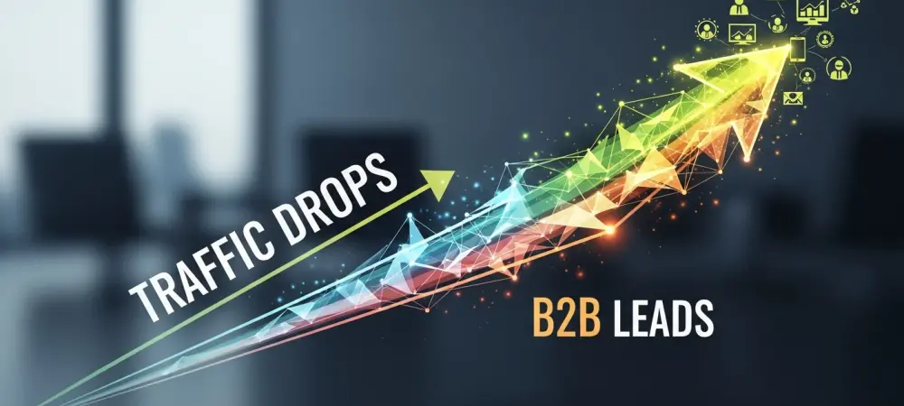 How to Win High-Quality B2B Leads as Traffic Drops