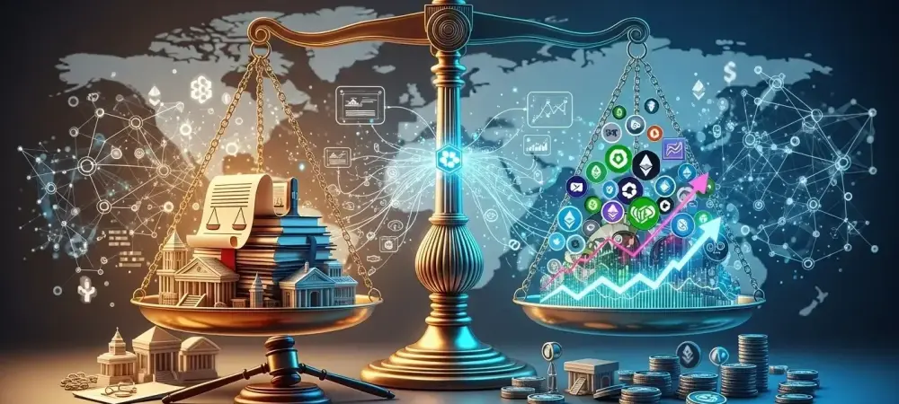 Institutional Regulation and Presale Growth Shape Crypto Market