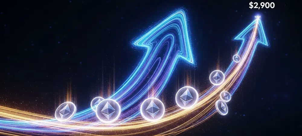 Ethereum Targets $2,900 as Institutional ETF Inflows Surge