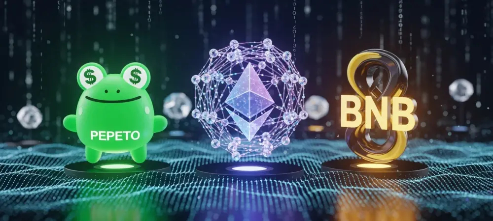 Pepeto, Ethereum, and BNB Lead 2026 Crypto Opportunities