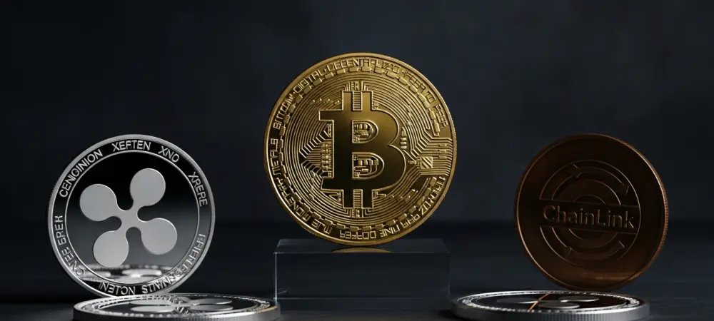 Bitcoin Nears $65,000 as XRP and Chainlink Face Hurdles