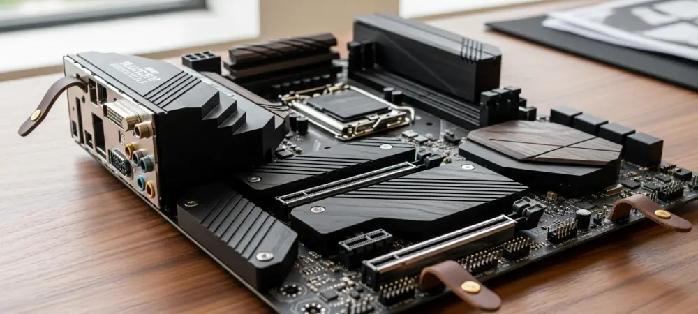 Gigabyte X870E Aero X3D Dark Wood Merges Style and Power