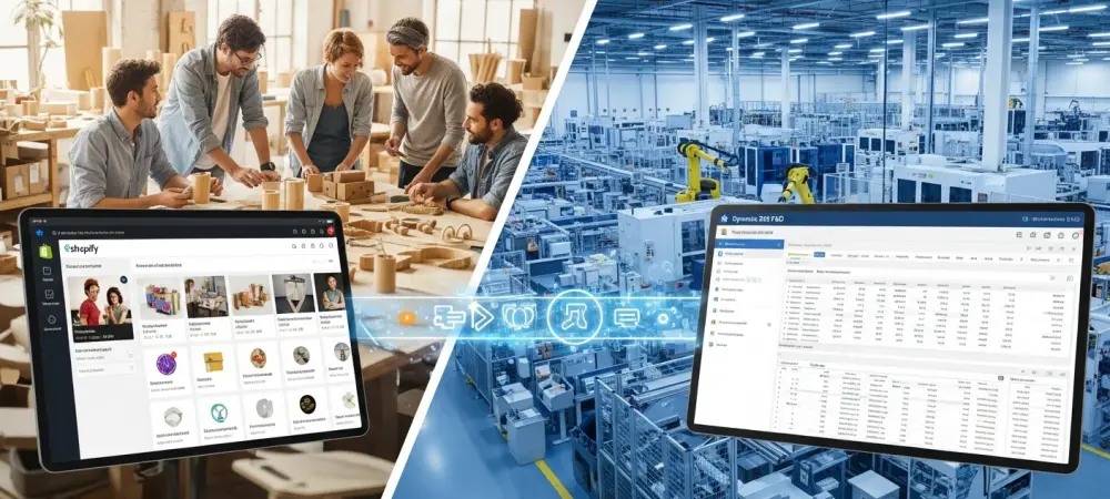 How Can Shopify and Dynamics 365 F&O Scale Manufacturing?
