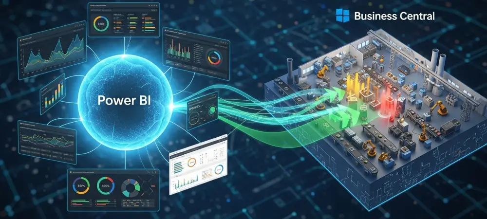 Power BI Drives Business Central Manufacturing Intelligence