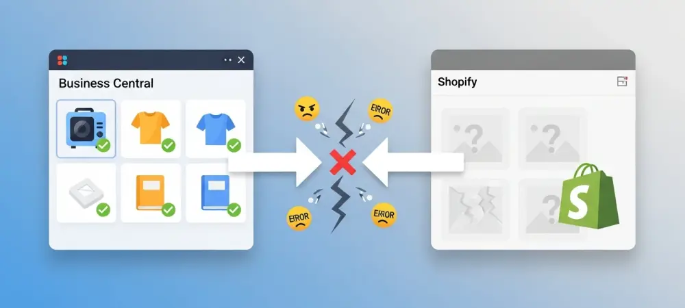 Why Won’t Business Central Items Sync to Shopify?