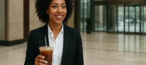Does Your Iced Coffee Send the Wrong Signal in Interviews?